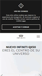 Mobile Screenshot of infiniti.mx
