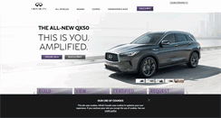 Desktop Screenshot of infiniti.ca