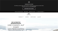 Desktop Screenshot of infiniti.de