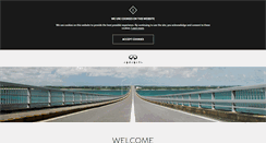Desktop Screenshot of infiniti.eu