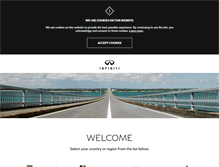 Tablet Screenshot of infiniti.eu