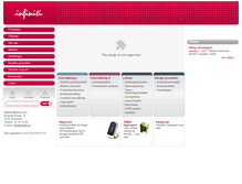 Tablet Screenshot of infiniti.no